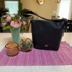 Coach Val Duffle Bag in Black